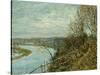 November Afternoon, 1881 by Alfred Sisley-Alfred Sisley-Stretched Canvas