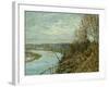 November Afternoon, 1881 by Alfred Sisley-Alfred Sisley-Framed Giclee Print