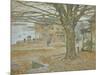 November, Cos Cob. Pastel on Prepared Tan Board, 1902-Childe Hassam-Mounted Giclee Print