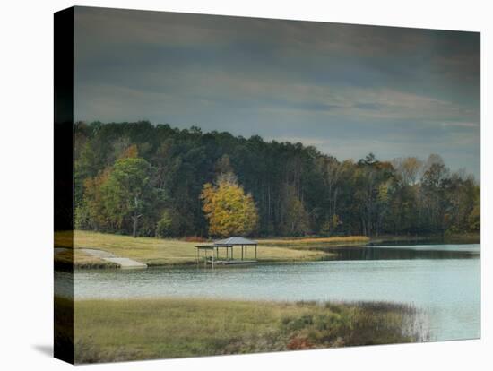 November Dock-Jai Johnson-Stretched Canvas