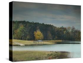 November Dock-Jai Johnson-Stretched Canvas