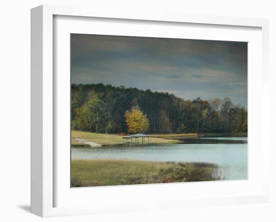 November Dock-Jai Johnson-Framed Giclee Print