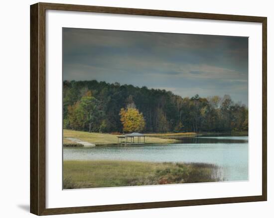 November Dock-Jai Johnson-Framed Giclee Print