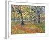 November in Hyde Park, 1997-Patricia Espir-Framed Giclee Print