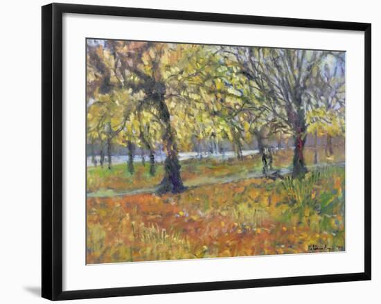 November in Hyde Park, 1997-Patricia Espir-Framed Giclee Print