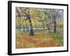 November in Hyde Park, 1997-Patricia Espir-Framed Giclee Print