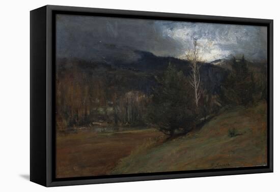 November in the Adirondacks, Circa 1885-Henry Alexander-Framed Stretched Canvas