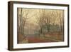 November Morning, Knostrop Hall, Leeds-John Atkinson Grimshaw-Framed Giclee Print