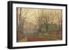 November Morning, Knostrop Hall, Leeds-John Atkinson Grimshaw-Framed Giclee Print