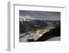 November Night in the Churer Rhine Valley, Switzerland-Armin Mathis-Framed Photographic Print