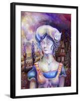 November's Cat-Josh Byer-Framed Giclee Print