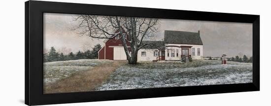 November Snow-David Knowlton-Framed Giclee Print