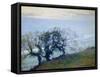 November Twilight-Guy Rose-Framed Stretched Canvas