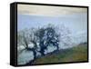 November Twilight-Guy Rose-Framed Stretched Canvas