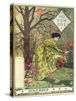 November-Eugene Grasset-Stretched Canvas