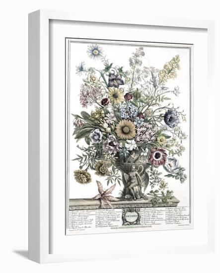 November-H. Fletcher-Framed Giclee Print