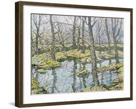 November-Walter Elmer Schofield-Framed Giclee Print