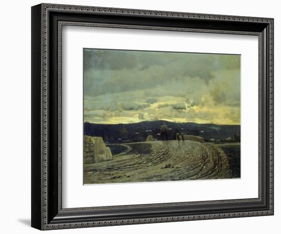 November-Telemaco Signorini-Framed Giclee Print