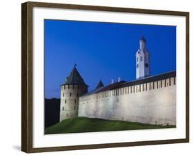 Novgorod Kremlin, Novgorod Oblast, Veliky Novgorod, Russia-Walter Bibikow-Framed Photographic Print