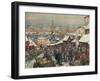 Novgorod Marketplace, End of 19th - Early 20th Century-Appolinari Mikhaylovich Vasnetsov-Framed Giclee Print