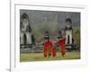 Novice Buddhist Monks, Doi Kong Mu Temple, Mae Hong Son, Northern Thailand, Asia-Alain Evrard-Framed Photographic Print