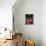 Novice Monk with Food Bowl and Utensils at Pathain Monastery, Sittwe, Burma, Myanmar-Nigel Pavitt-Mounted Photographic Print displayed on a wall