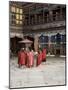 Novice Monks in Rimpong Dzong (Monastery), Paro, Bhutan-Sybil Sassoon-Mounted Photographic Print