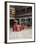 Novice Monks in Rimpong Dzong (Monastery), Paro, Bhutan-Sybil Sassoon-Framed Photographic Print