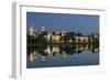 Novodevichy Convent at Night.-Sachkov-Framed Photographic Print