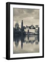 Novodevichy Monastery at Late Afternoon, Khamovniki-Area, Moscow, Russia-null-Framed Photographic Print