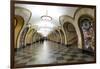 Novoslobodskaya Metro Station, Moscow, Russia, Europe-Miles Ertman-Framed Photographic Print