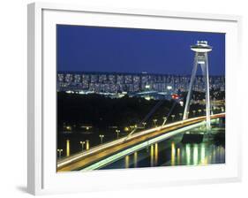 Novy Most, Bratislava, Slovakia-Walter Bibikow-Framed Photographic Print