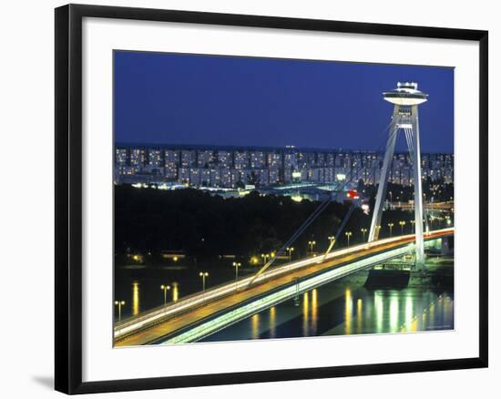 Novy Most, Bratislava, Slovakia-Walter Bibikow-Framed Photographic Print