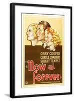 Now And Forever, 1934, Directed by Henry Hathaway-null-Framed Giclee Print