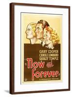 Now And Forever, 1934, Directed by Henry Hathaway-null-Framed Giclee Print