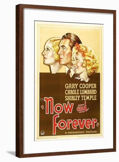 Now And Forever, 1934, Directed by Henry Hathaway-null-Framed Giclee Print