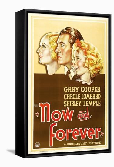 Now And Forever, 1934, Directed by Henry Hathaway-null-Framed Stretched Canvas