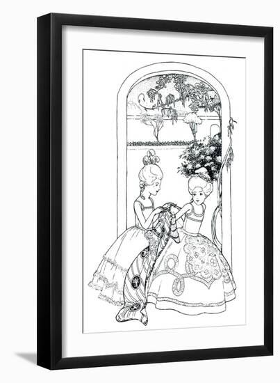 Now and Then - Child Life-Emilie Benton Knipe-Framed Giclee Print