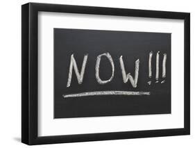 Now Concept-Yury Zap-Framed Photographic Print