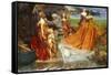 Now Is Pilgrim Year Fair Autumn's Charge'-John Byam Liston Shaw-Framed Stretched Canvas