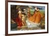 Now Is Pilgrim Year Fair Autumn's Charge'-John Byam Liston Shaw-Framed Giclee Print