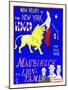 Now Ready In The New York Ledger, Maubikeck, The Lion-Tamer-G.F. Scotson-Clark-Mounted Art Print