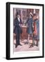 "Now" Said Mr Tigg, "You Two are Related"-Charles Edmund Brock-Framed Giclee Print