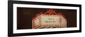 Now Showing Marquee-Gina Ritter-Framed Art Print