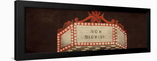 Now Showing Marquee-Gina Ritter-Framed Art Print