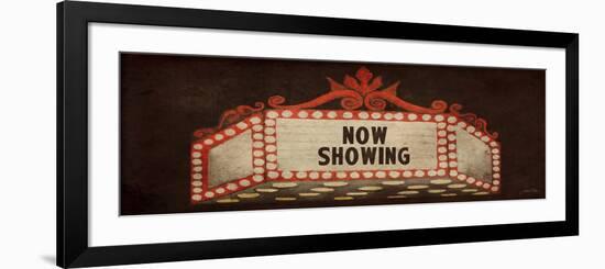 Now Showing Marquee-Gina Ritter-Framed Premium Giclee Print