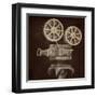 Now Showing Projector-Gina Ritter-Framed Art Print