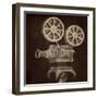 Now Showing Projector-Gina Ritter-Framed Premium Giclee Print