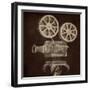 Now Showing Projector-Gina Ritter-Framed Premium Giclee Print