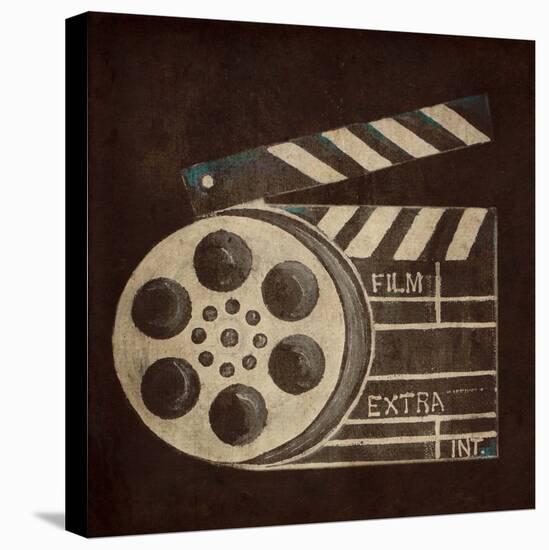 Now Showing Slate and Reel-Gina Ritter-Stretched Canvas